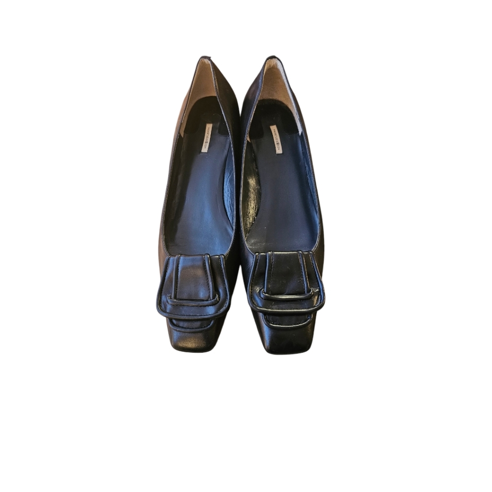 NWOB-MaxStudio Genuine Leather Kitten  Heels.Sz. 8M